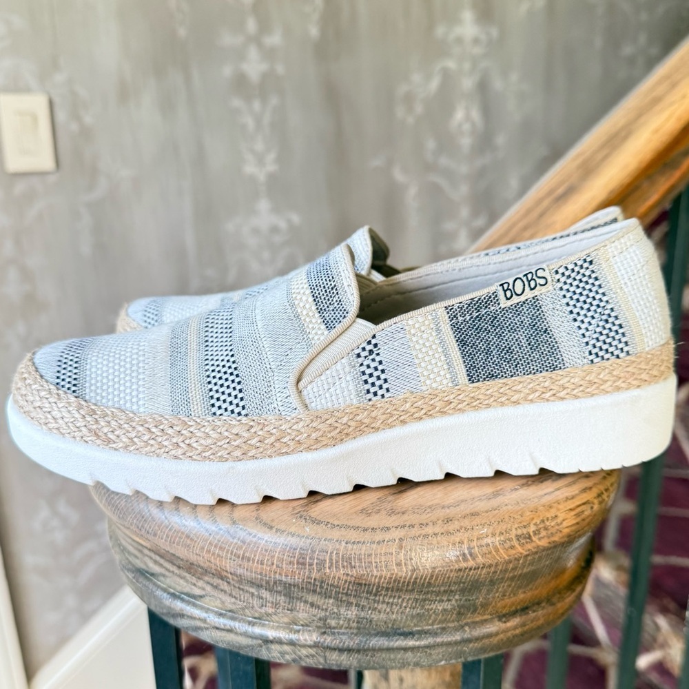 BOBS by Skechers memory foam FLEXPRADRILLE ladies slip on NWOT 6 1/2 - Picture 5 of 10